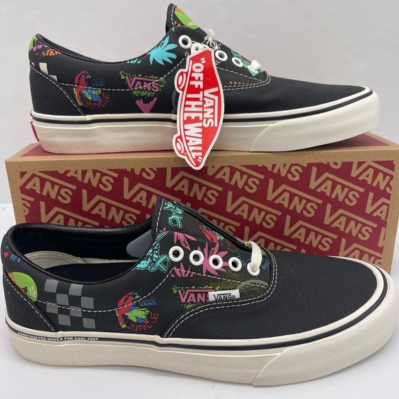 Vans • Men’s Era Sf
(V66) Black/Multi Sneakers 
VN0A3MUHW95 - Picture 2 of 16